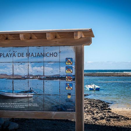 Cabin In Front Of Idyllic Majanicho Beach Экстерьер фото